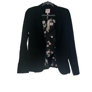 NWT Candies Black Blazer Jacket Womens/Juniors Size Small